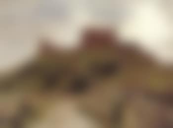Landscape from Bornholm with view towards Hammershus (preview)