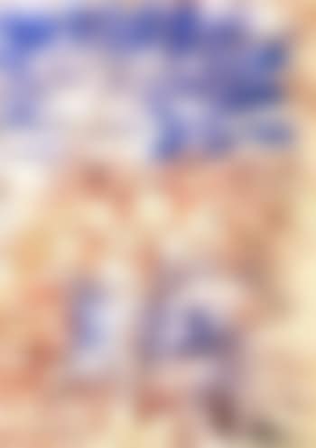 Composition in blue and redbrown (preview)