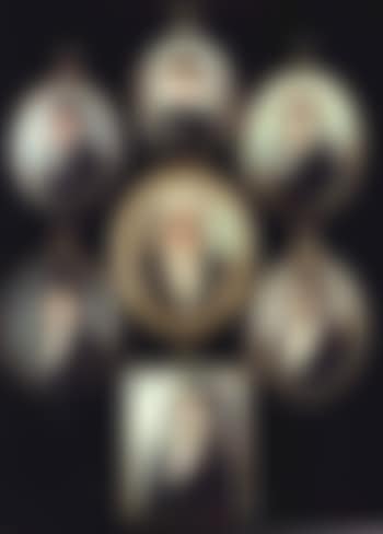 Lady, probably of the Kirwan family, wearing a sprigged black stole (preview)