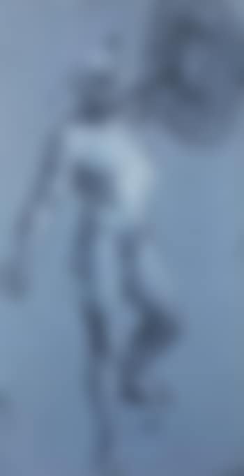 Nude wearing a helmet and holding up a shield (preview)