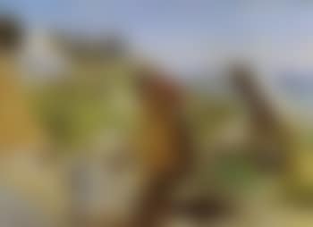 Couple breaking stones on beach, possibly Stevns (preview)