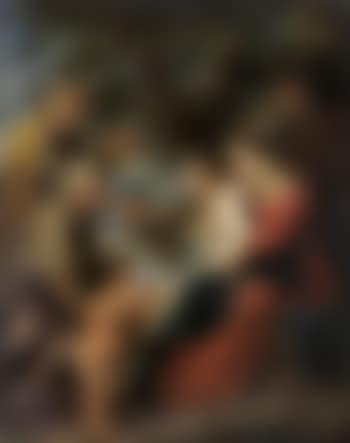 Holy Family under apple tree (preview)