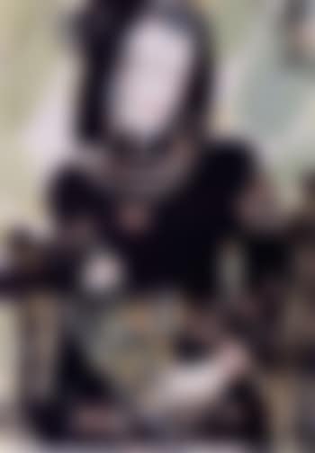 Girl holding a bunch of bananas (preview)