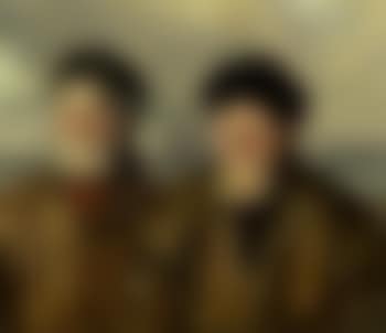 Two fishermen on the beach (preview)