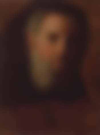 Portrait sketch of a male saint wearing a monk's habit (preview)
