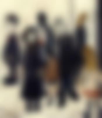 Group of people with the artist (preview)