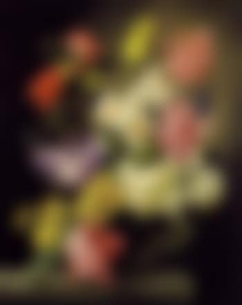 Tulips, camellias and narcissi. Tulips, viburnum and a peony (preview)
