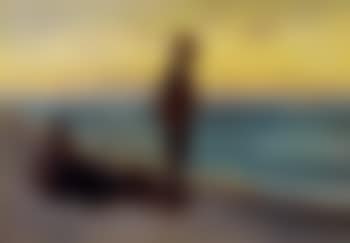 Fishermen on the beach (preview)