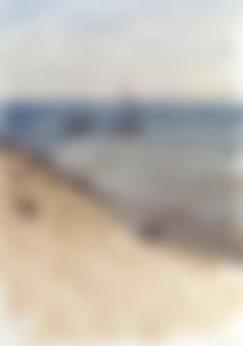 Green and silver - Bright sea, Dieppe (preview)