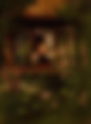 Welcome - small girl in window (preview)