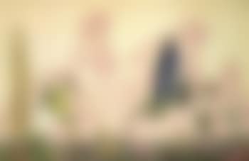 Butterfly fairies picking flowers in fantastic landscape (preview)