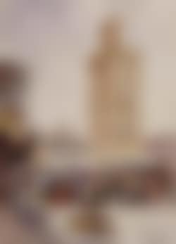 Marche devant la mosquee (preview)