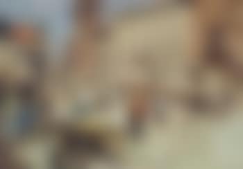 Market scene with figures, fruit seller and postman (preview)
