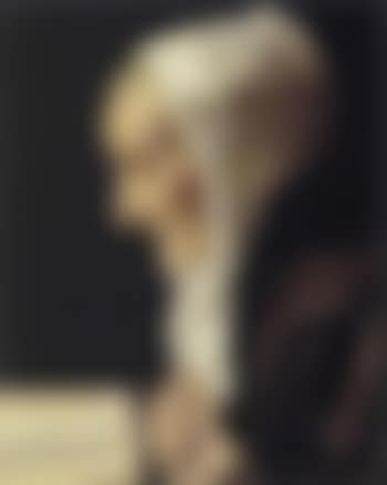 The artist's mother-in-law Mrs Brondum reading the Bible (preview)