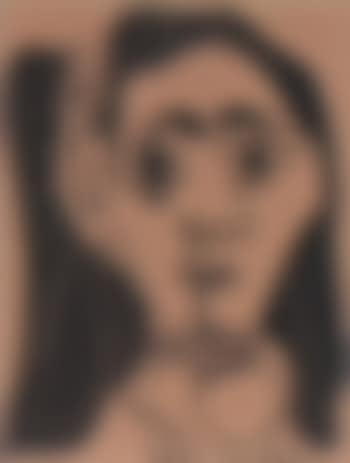 Femme aux cheveux flous (preview)