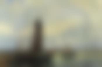 Northern German lake landscape with ships (preview)