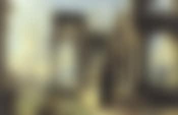 Capriccio with arcade and figures (preview)