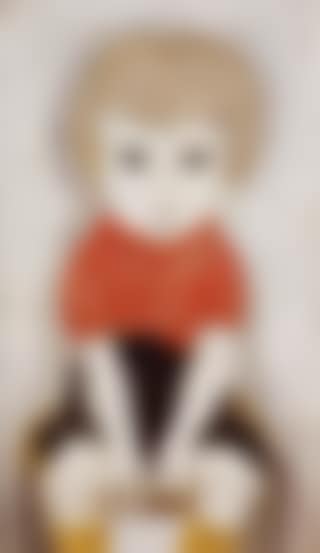 Petite fille au corsage rouge (preview)