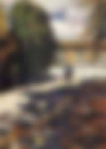 Park von St Cloud, mit reiter - Saint Cloud Park with horse rider (preview)