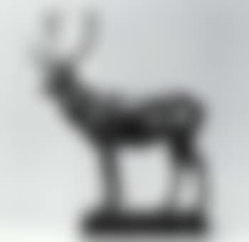 Standing stag (preview)