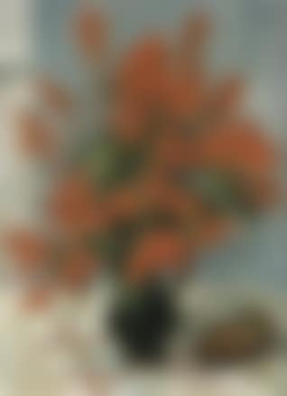 Sauges - red flowers in vase (preview)