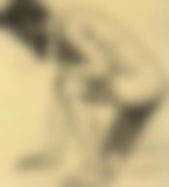 Kneeling male nude (preview)