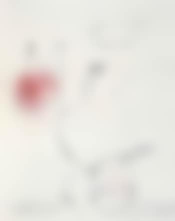 Danseuse a l'aile rose. Peintre et son bouquet de fleurs rouges (preview)