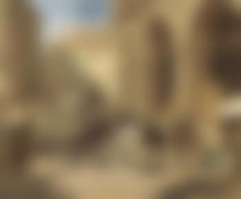 Italian street scene with soldiers and tradesmen (preview)