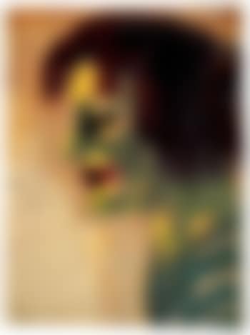 Portrait of woman with eyes closed (preview)