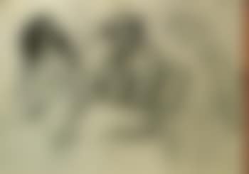 Studies of woman in a chair. Couple embracing. Brighton racecourse (preview)