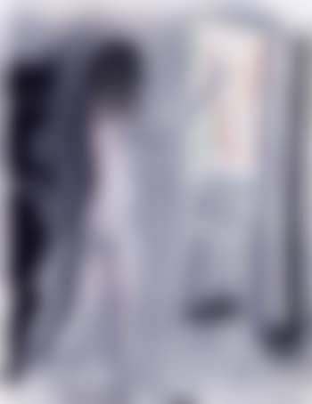 Artist with watching cat (preview)