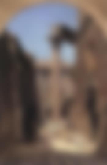 Street in Spalato with ruins of Diokletians Palace (preview)