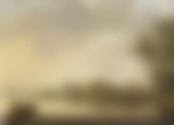 River landscape with lime kilns (preview)