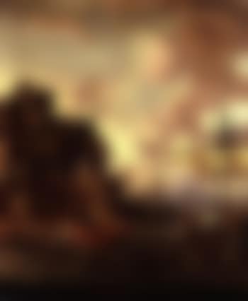 Capriccio of Mediterranean port with men-o'-war and figures (preview)