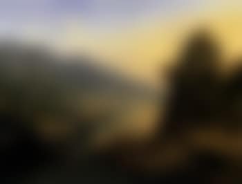 Rhenish river landscape with a city below and a monastery on a hill (preview)