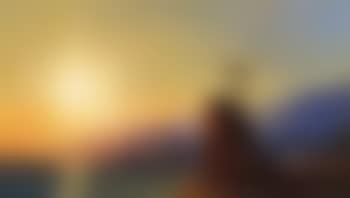 Sunset on the Crimean coast (preview)
