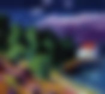 Coastal landscape with fisherman's cottages (preview)