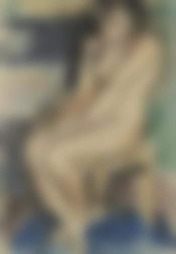 Female nude sitting (preview)