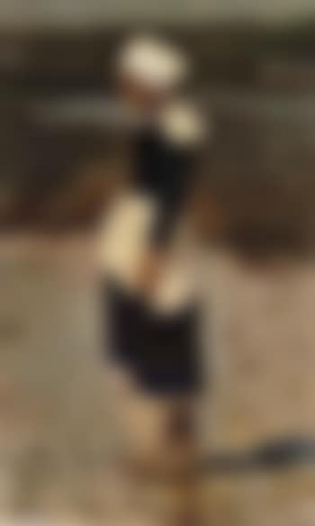 Girl on beach (preview)