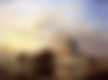 Mont St. Michel, peasants returning to Pontorson on the approach of the tide (preview)