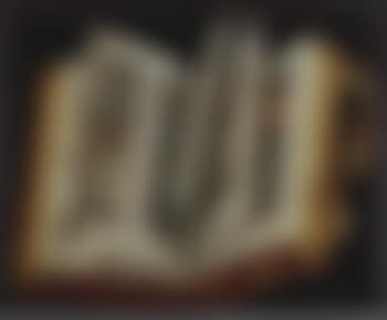 Still life of open book (preview)