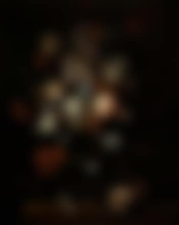 Still life of flowers in a vase on table (preview)