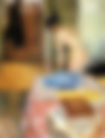 Woman in an interior (preview)