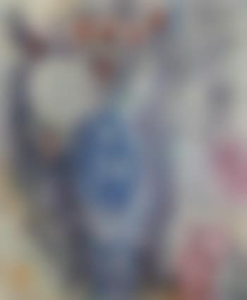 Vase ble tulipes sauvages (preview)