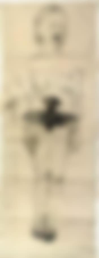 Untitled - standing female nude with bird (preview)