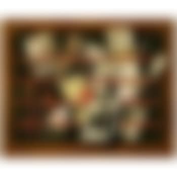 Trompe l'oeil still life of written and printed documents (preview)