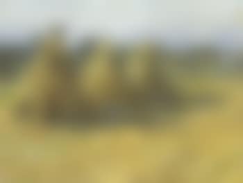 Landscape with hayricks (preview)
