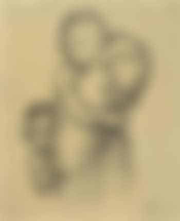 Girl holding a baby (preview)