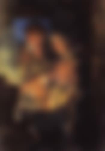Lars Gaihede and his wife by the fireplace - Stifi stirring the pot (preview)