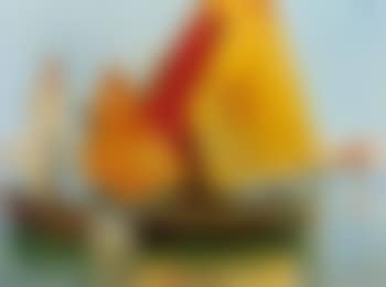 Moored fishing vessels in the Laguna, Venice (preview)